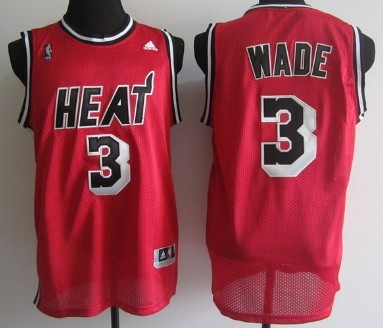 Miami Heat #3 Dwyane Wade 2013 Red Swingman Jersey - Zenithce