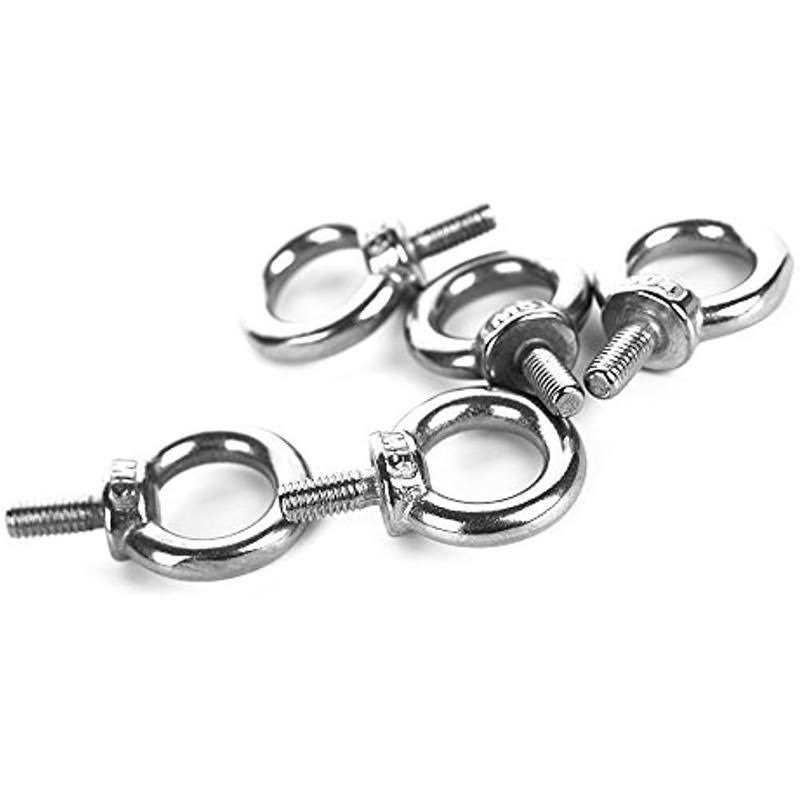 Eowpower 5Pcs Male Thread Machinery Shoulder Lifting Ring Eye Bolt - Zenithce