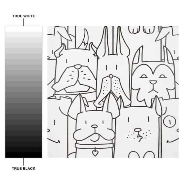 Merola Tile Oh My Dog 9-3/4 x 9-3/4 Porcelain Floor and Wall Tile - Zenithce