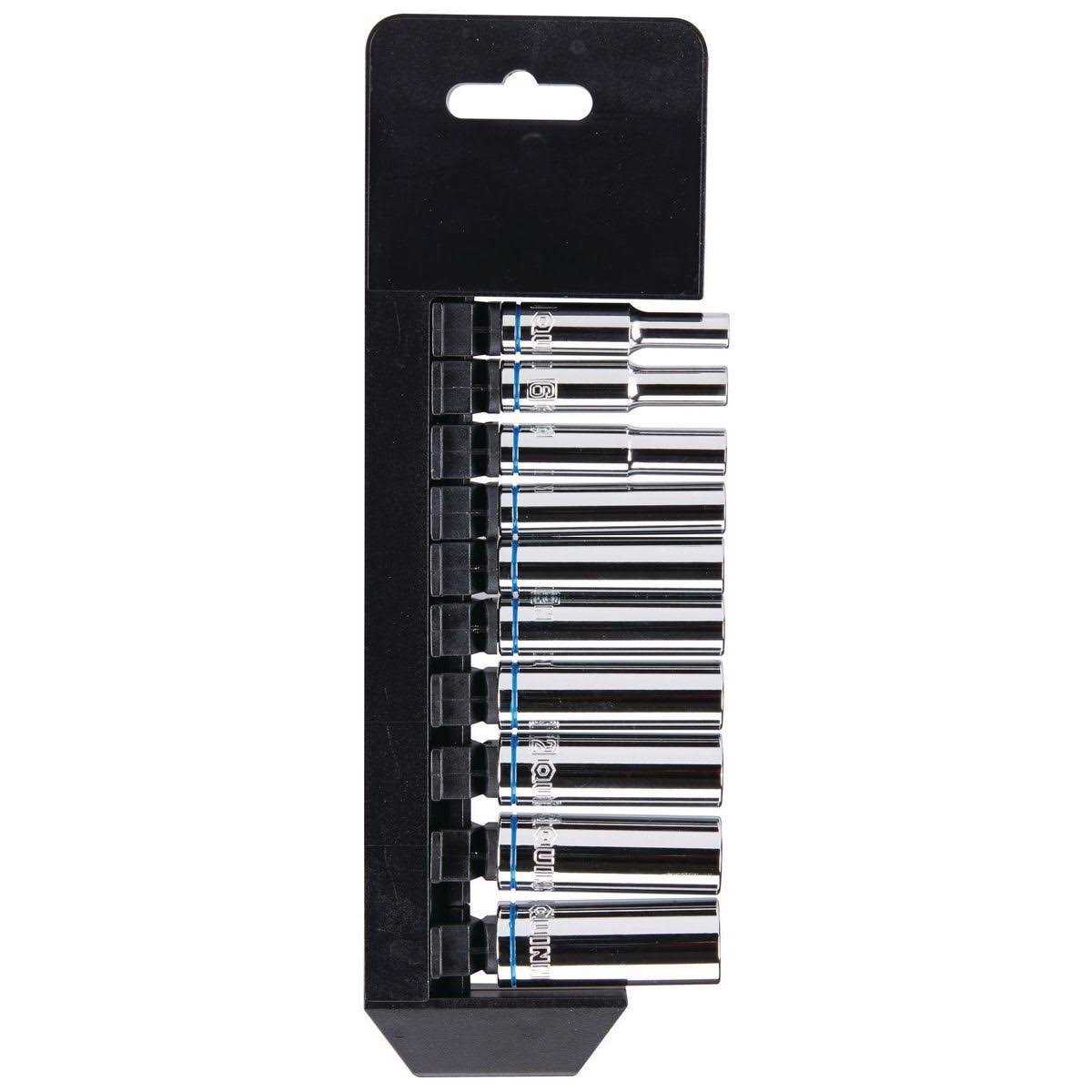 Quinn Drive Chrome Deep Socket Set - Zenithce