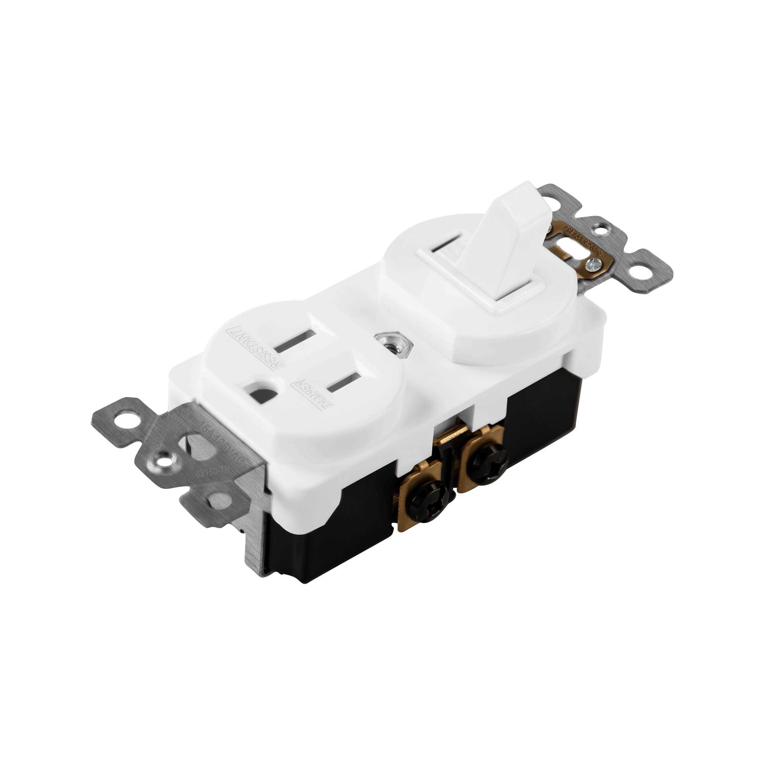 Enerlites 15 Amp Decorator Duplex Outlet Receptacle - Zenithce