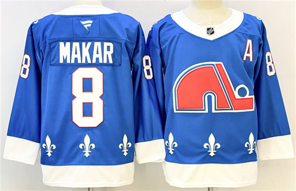 Colorado Avalanche #8 Cale Makar Blue 2025-26 With A Patch Alternate Stitched Jersey - Zenithce