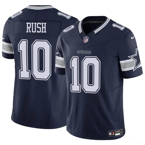 Dallas Cowboys #10 Cooper Rush Navy 2023 F.U.S.E. Vapor Untouchable Limited Stitched Jersey - Zenithce