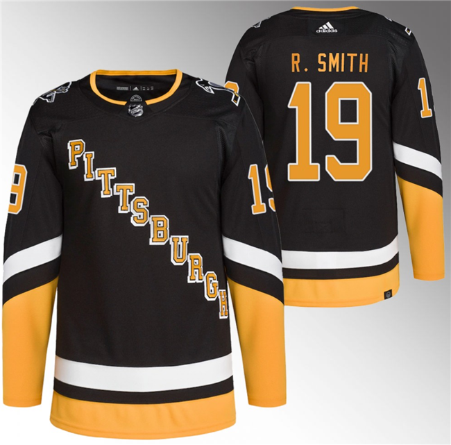 Pittsburgh Penguins #19 Reilly Smith Black Stitched Jersey - Zenithce