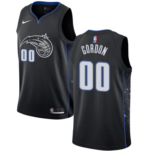 Magic #00 Aaron Gordon Black Swingman City Edition 2018-19 Jersey - Zenithce