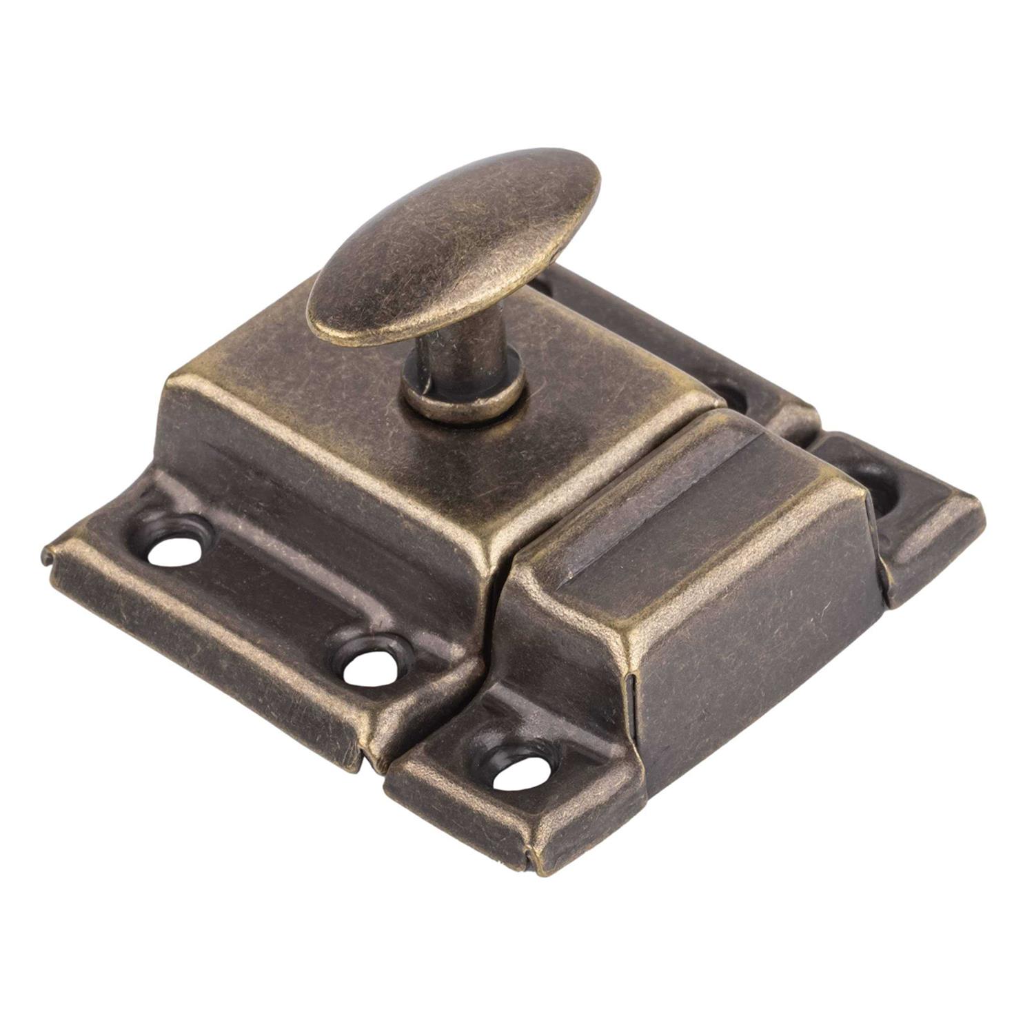 UNIQANTIQ HARDWARE SUPPLY Antique Brass Hollow Barrel Skeleton Key for Cabinet Doors - Zenithce