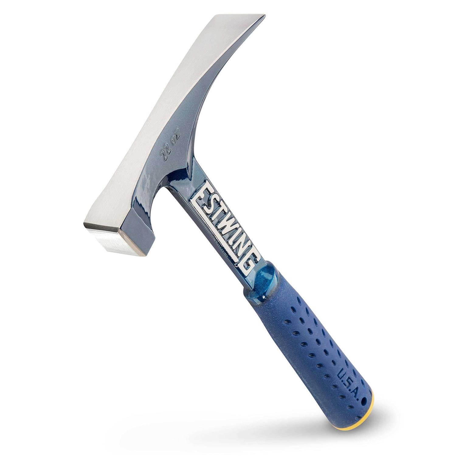 Estwing Big Blue Welding/Chipping Hammer 14 Oz Slag Removal Tool With Forged Steel Construction & Shock Reduction Grip E3 Wc - Zenithce