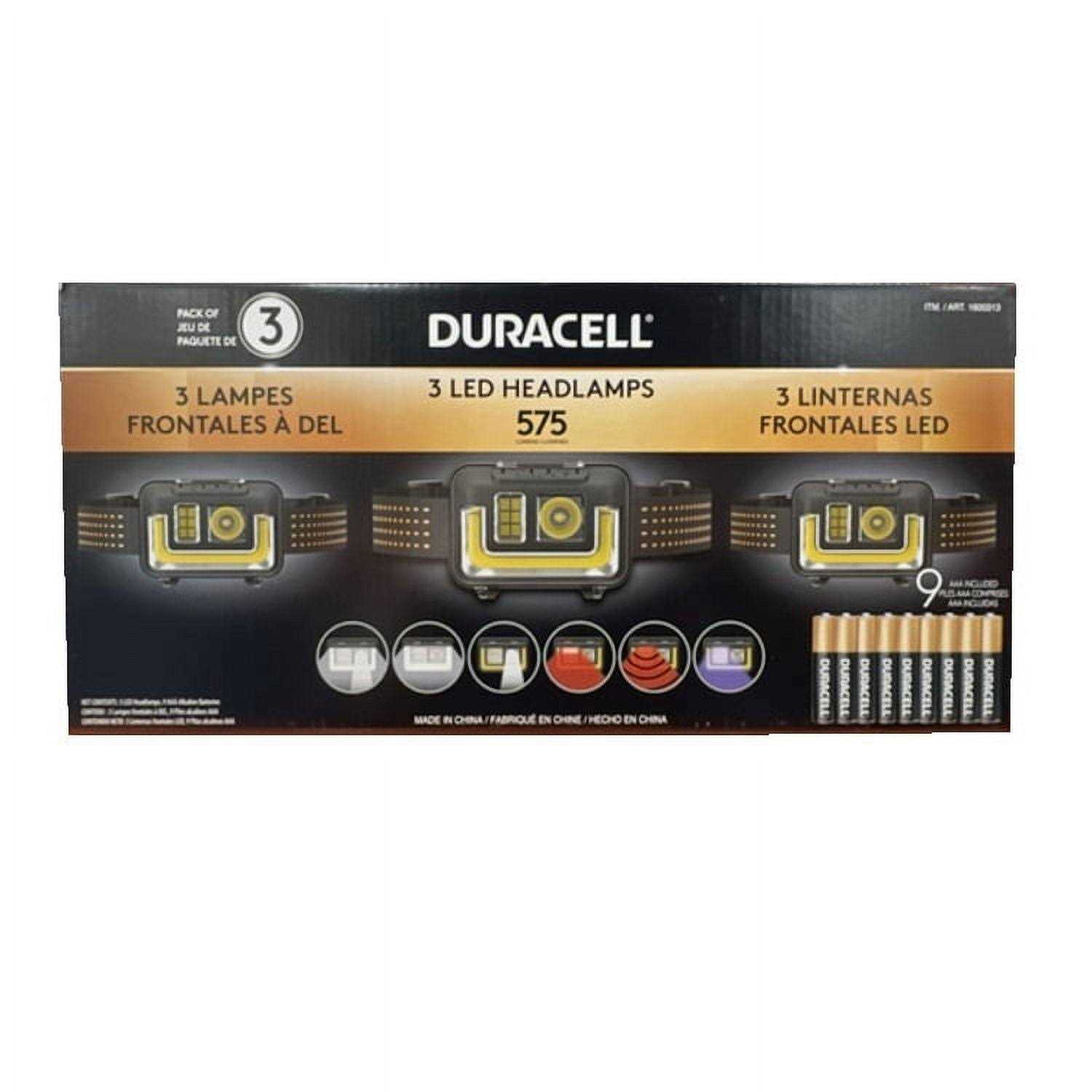 Duracell 550 LED Lumen Headlamp - Zenithce