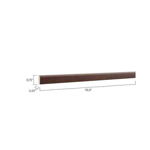 Hampton Bay Designer Series 0.75x96x0.25 in. Scribe Molding - Zenithce