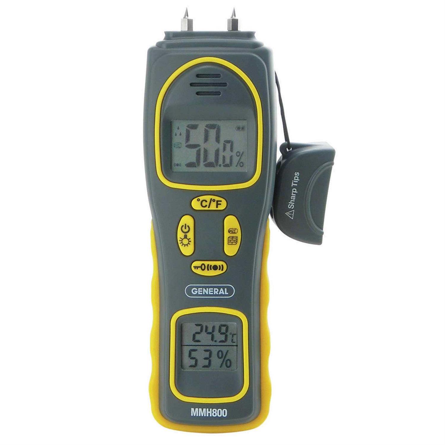 General Tools MMD7NP Moisture Meter Pinless - Zenithce