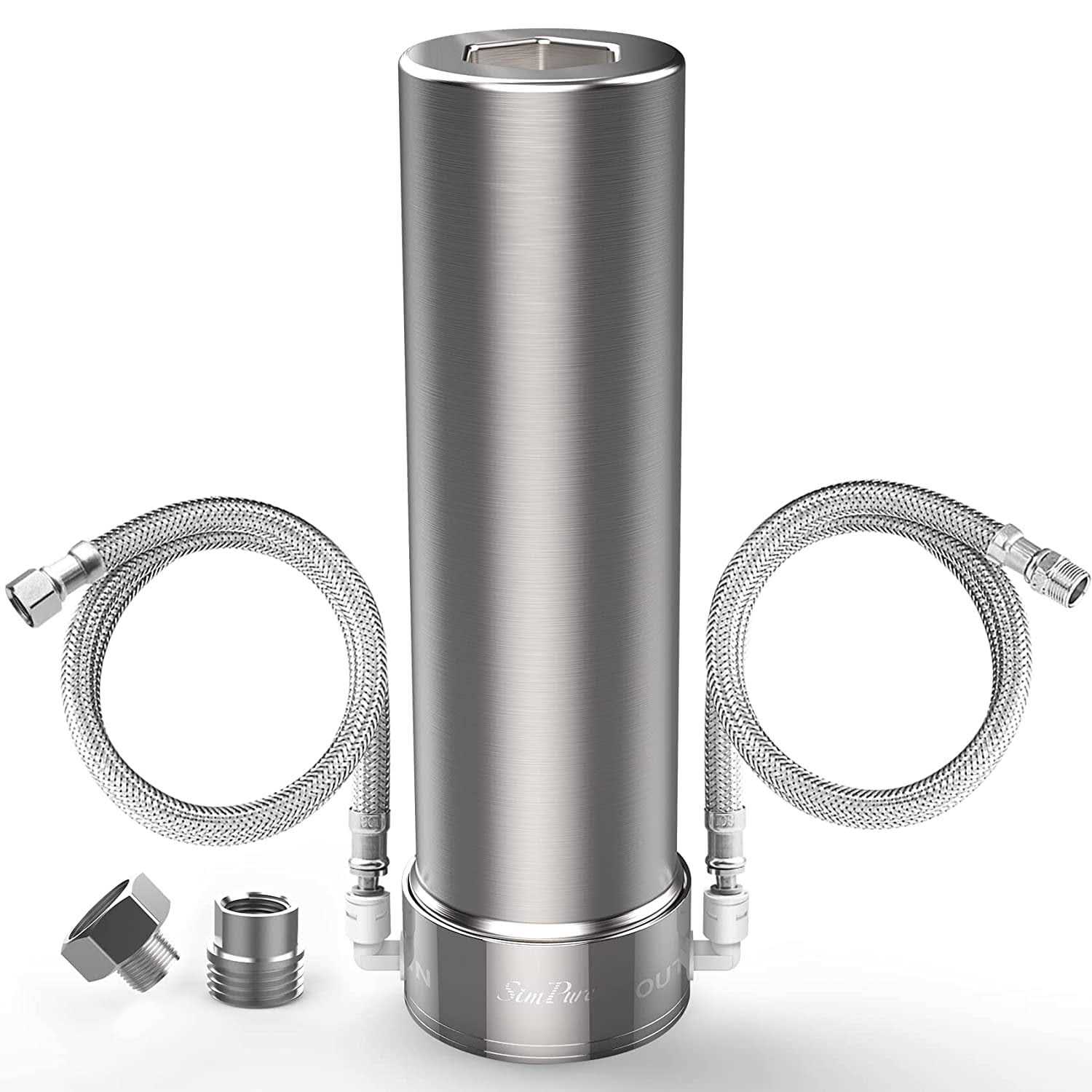 Simpure Under Sink Water Filter System 6-Stage GPD Reverse Osmosis Filtration NSF Certified Water Alkaline System with Faucet & Tank - Zenithce