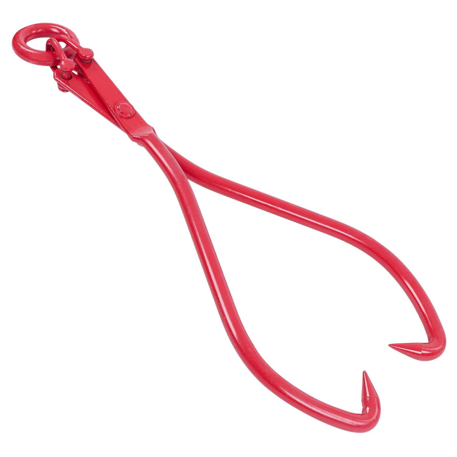 Felled Timber Claw Hook 32in Log Lifting Tongs Heavy Duty Grapple Timber Claw - Zenithce
