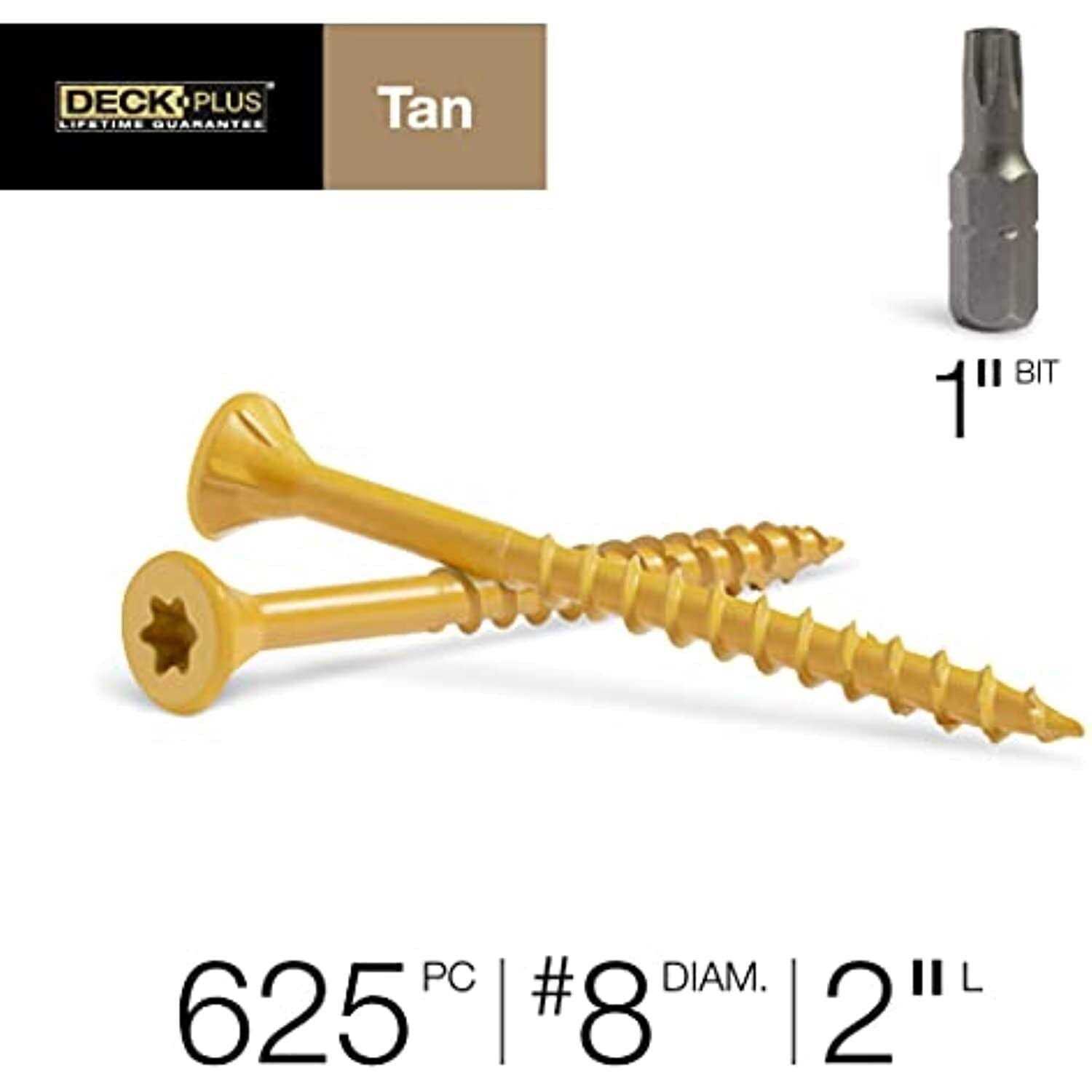 Hillman Deck Plus Screws - Zenithce