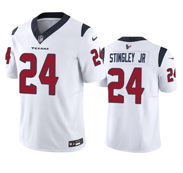 Houston Texans #24 Derek Stingley Jr. White 2023 F.U.S.E Vapor Untouchable Stitched Jersey - Zenithce
