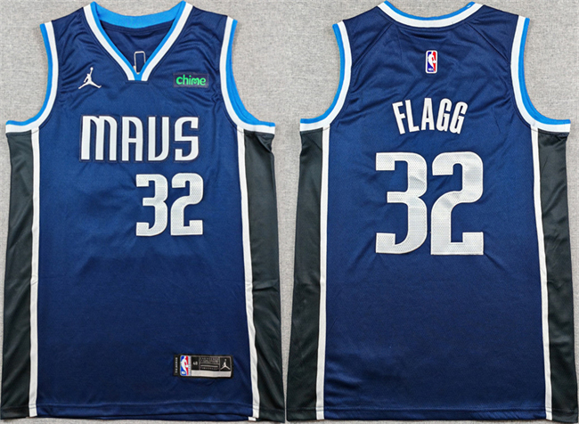 Dallas Mavericks #32 Cooper Flagg Navy 2025 Statement Edition Stitched Jersey - Zenithce