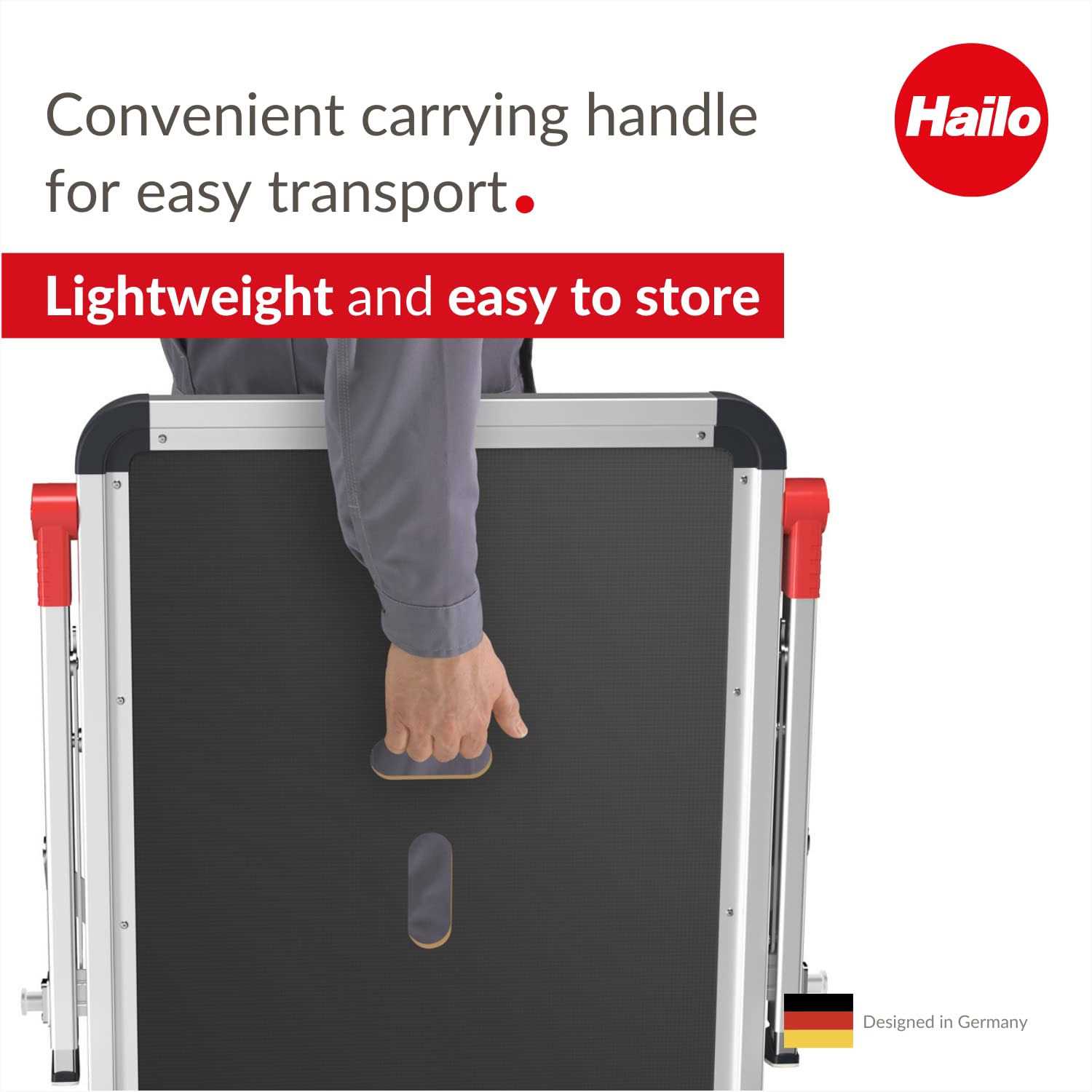 Hailo L100 pro 8 Step Aluminum Folding Step Ladder - Zenithce
