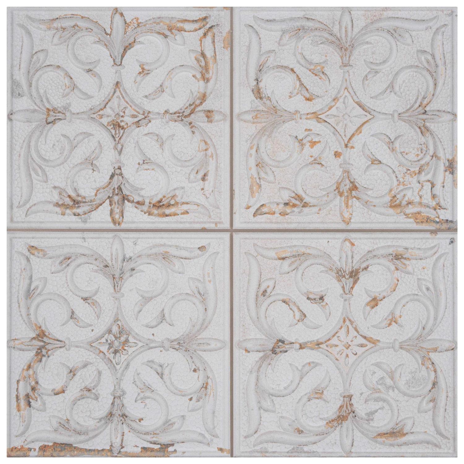 Merola Tile Andorra 10-3/8 in. x 18-3/4 in. Ceramic Wall Tile - Zenithce