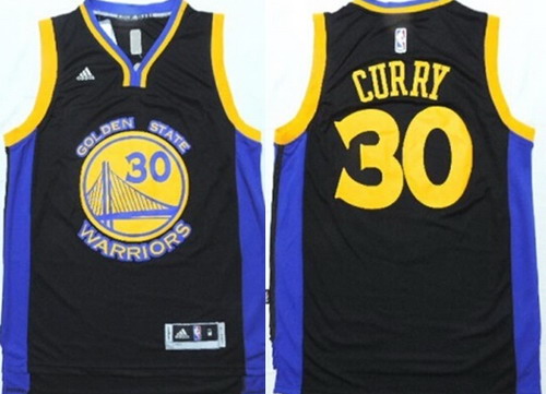 Golden State Warriors #30 Stephen Curry Revolution 30 Swingman 2014 New Black Jersey - Zenithce