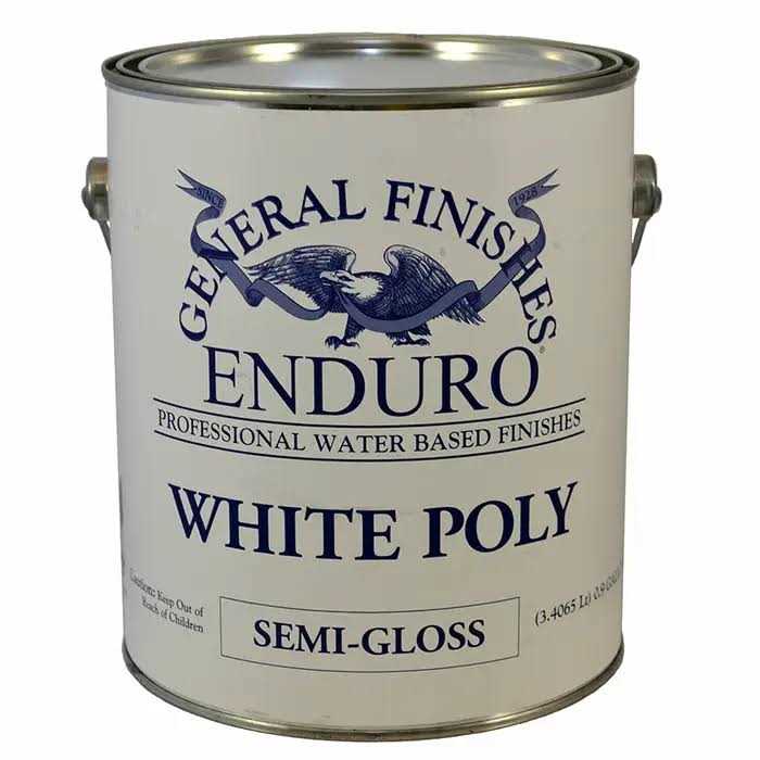 General Finishes Water White Poly - Zenithce