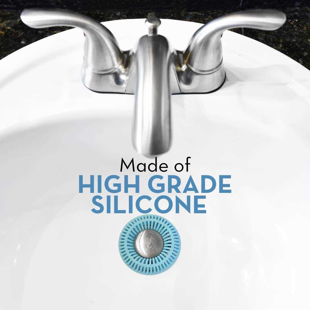Sinkring The Ultimate Bathroom Sink Drain Protector Hair Catcher/Strainer/Snare - Zenithce