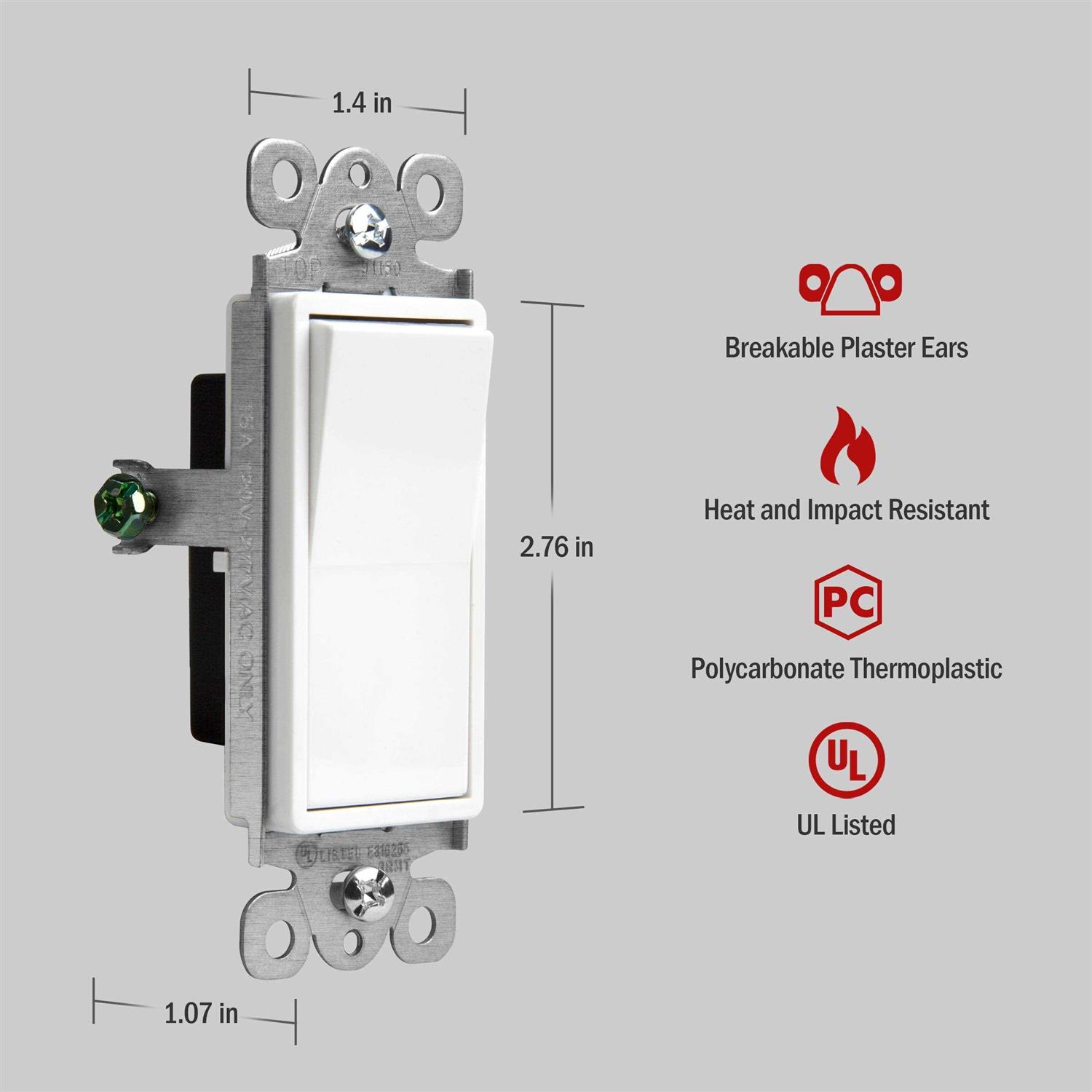 Enerlites Range Receptacle Outlet for RV - Zenithce