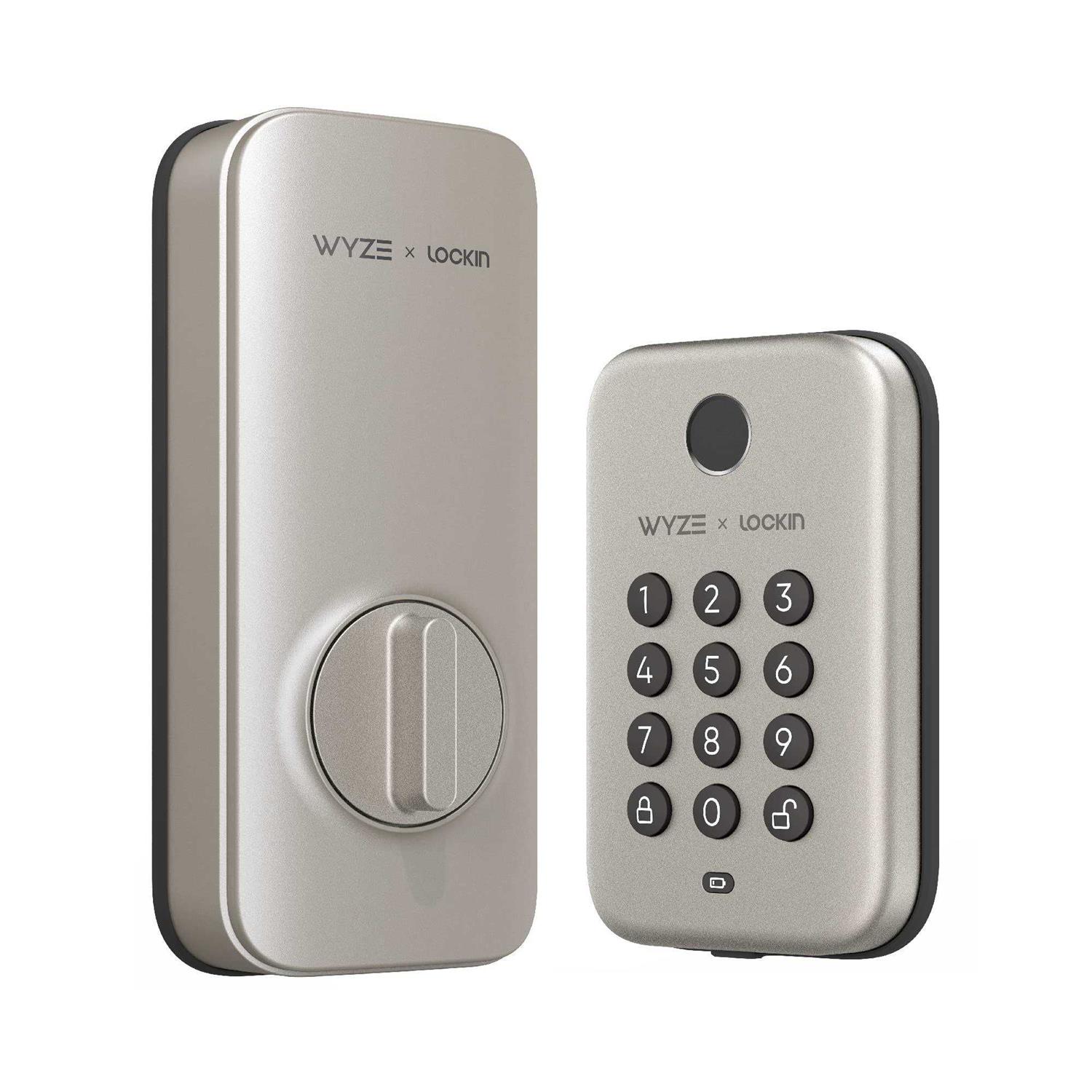Wyze Lock Bolt Fingerprint Keyless Entry Door Smart Bluetooth - Zenithce