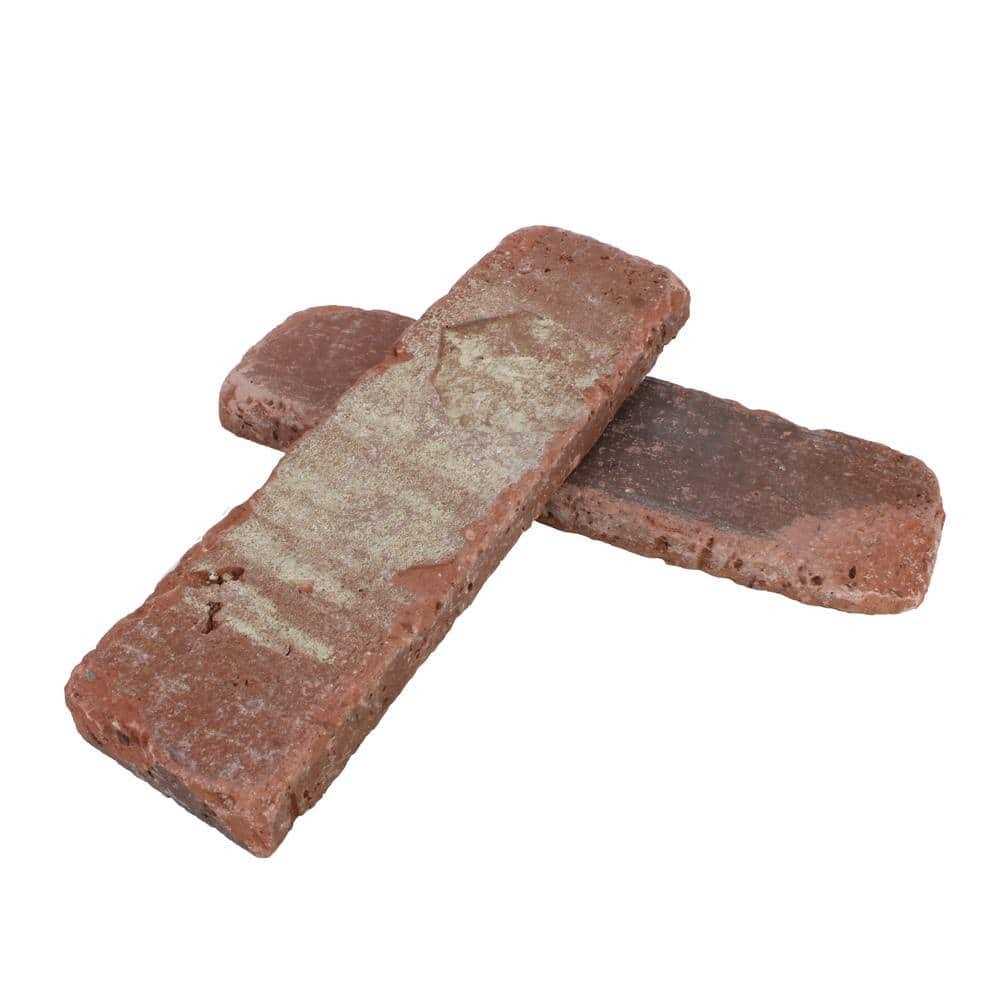 Old Mill Brick 7.625 in. x 2.25 in. x 0.5 Thin Brick Singles - Zenithce