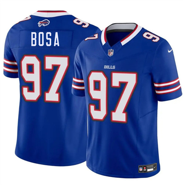 Buffalo Bills #97 Joey Bosa Blue 2025 F.U.S.E. Vapor Untouchable Limited Stitched Jersey - Zenithce