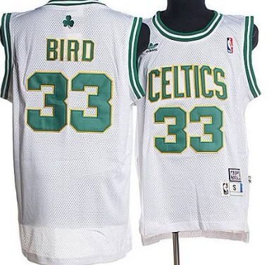 Boston Celtics #33 Larry Bird White Hardwood Classics Soul Swingman Throwback Jersey - Zenithce