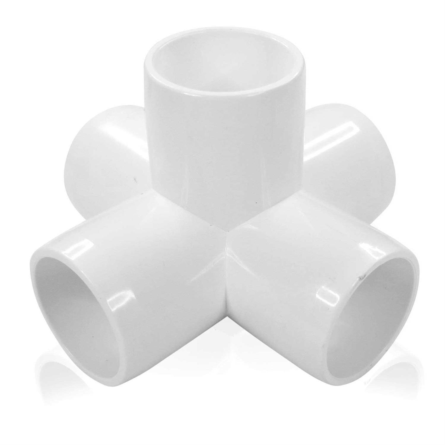 FORMUFIT 5-Way Cross PVC Fitting - Zenithce