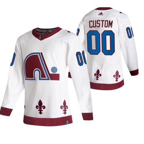Colorado Avalanche Custom Name Number Size NHL Stitched Jersey - Zenithce