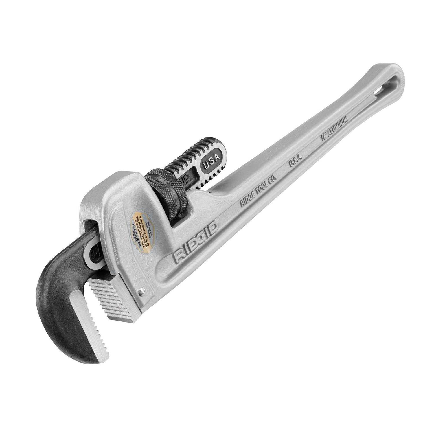 Ridgid Aluminum Straight Pipe Wrench 31100 - Zenithce