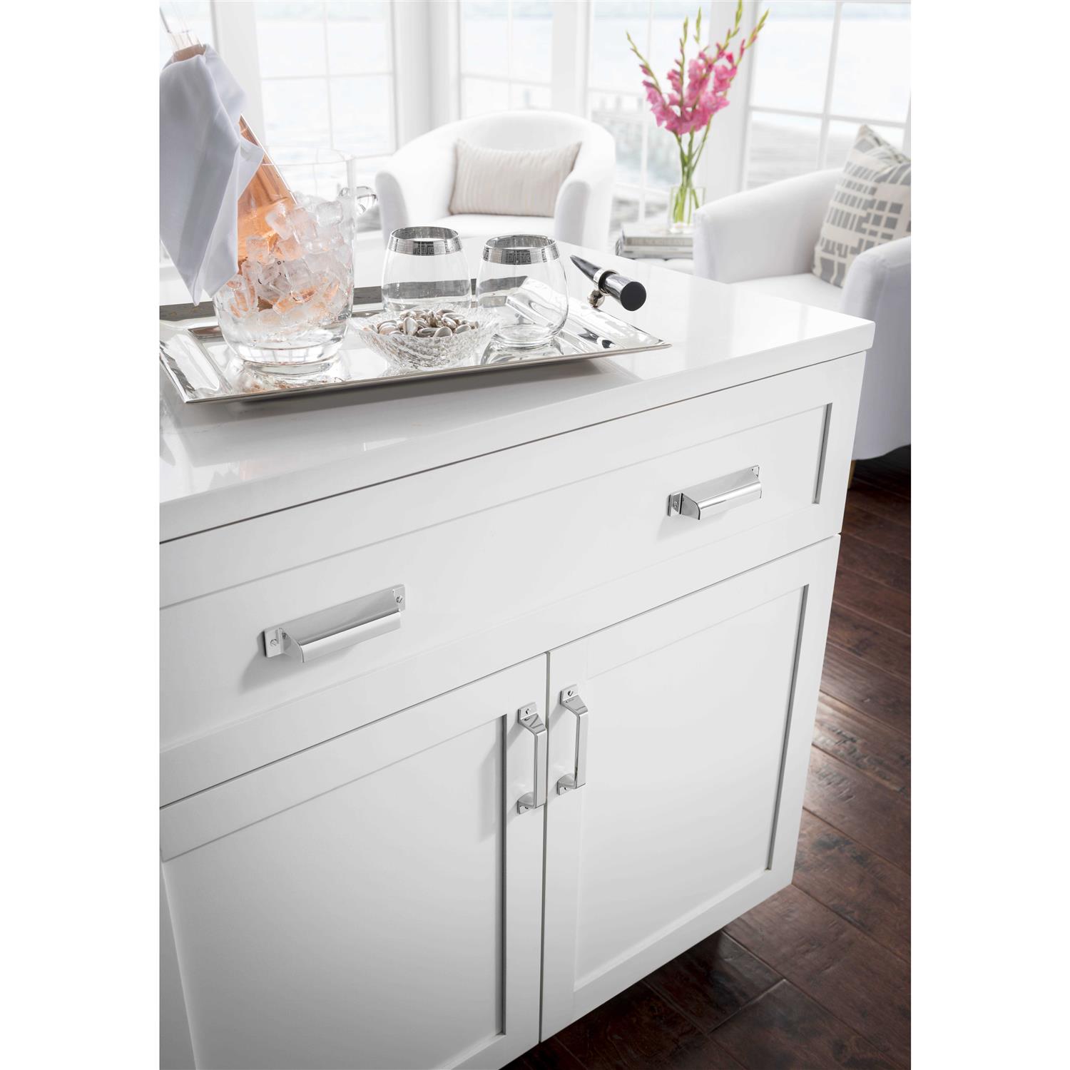 Top Knobs TK1042HB Minetta Tab Pull 5 1/16 Inch - Zenithce