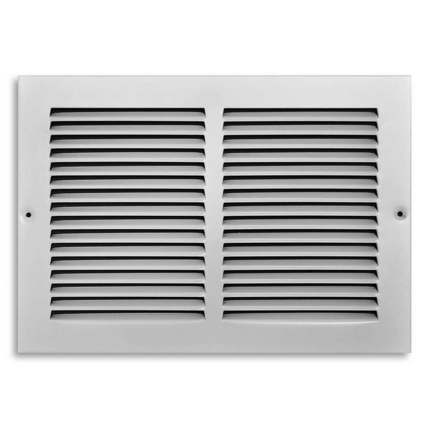 Tru Aire 12 in. H X 1-Way Powder Coat White Steel Return Air Grille - Zenithce