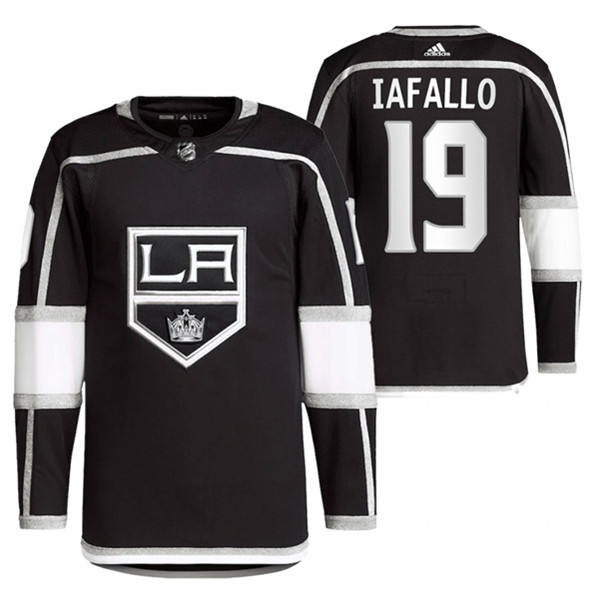 Los Angeles Kings #19 Alex Iafallo Black Stitched Jersey - Zenithce