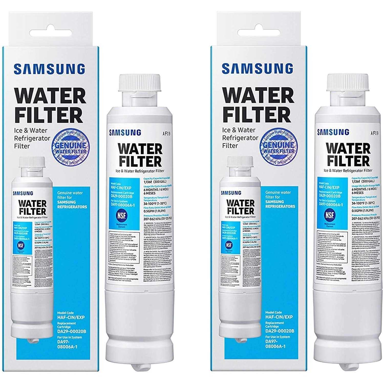 Da29-00020b Samsung Refrigerator Water Filter Haf-cin/exp - Zenithce