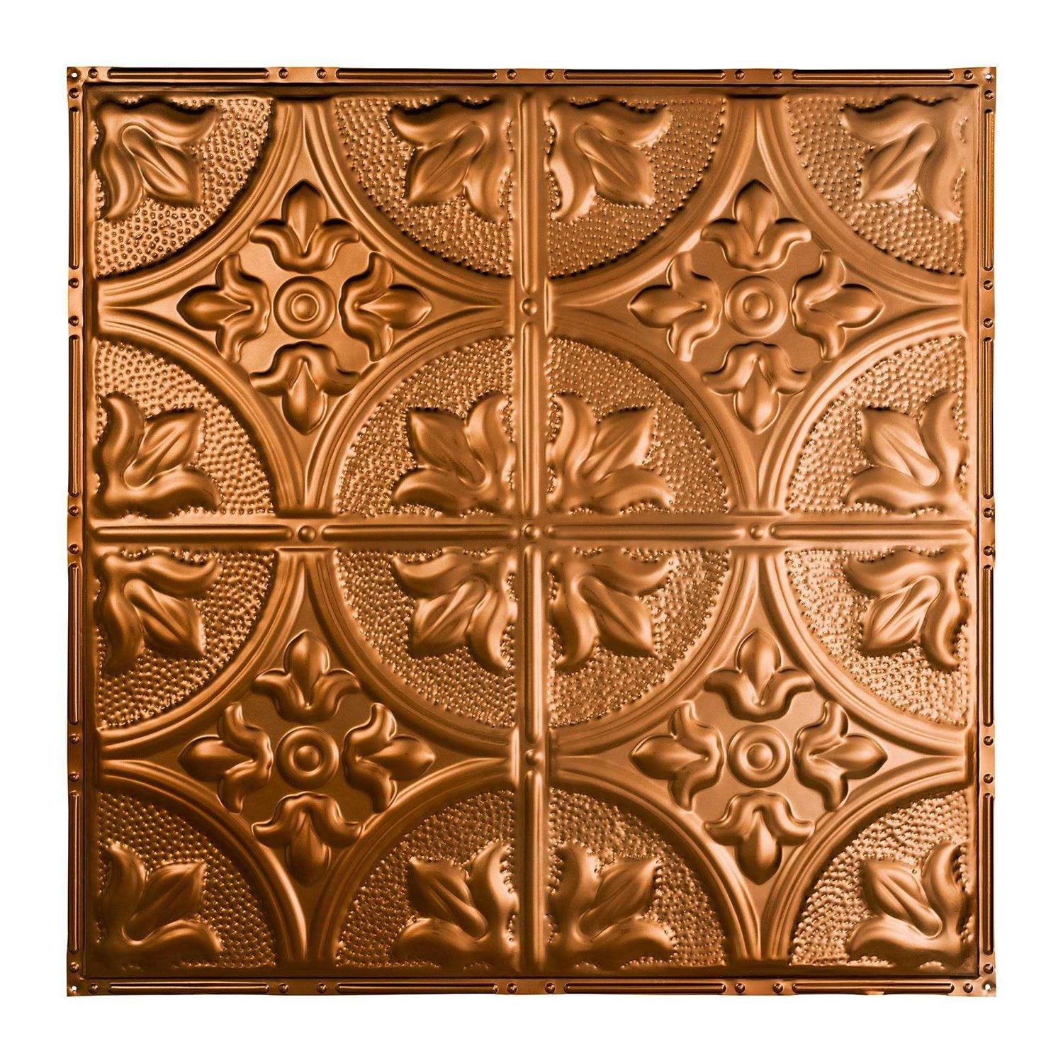 Great Lakes Tin Jamestown Nail-up Ceiling Tile 2 x 2 - Zenithce