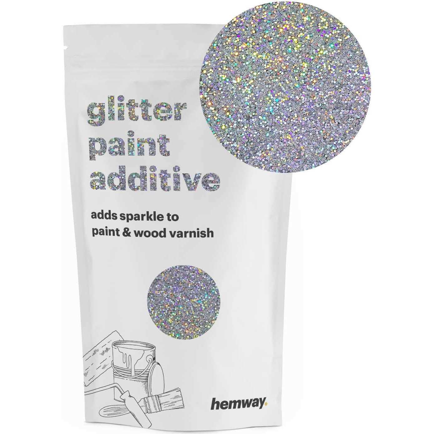 Hemway Glitter Grout Tile Additive 100g Tiles Bathroom Wet Room Kitchen - Zenithce