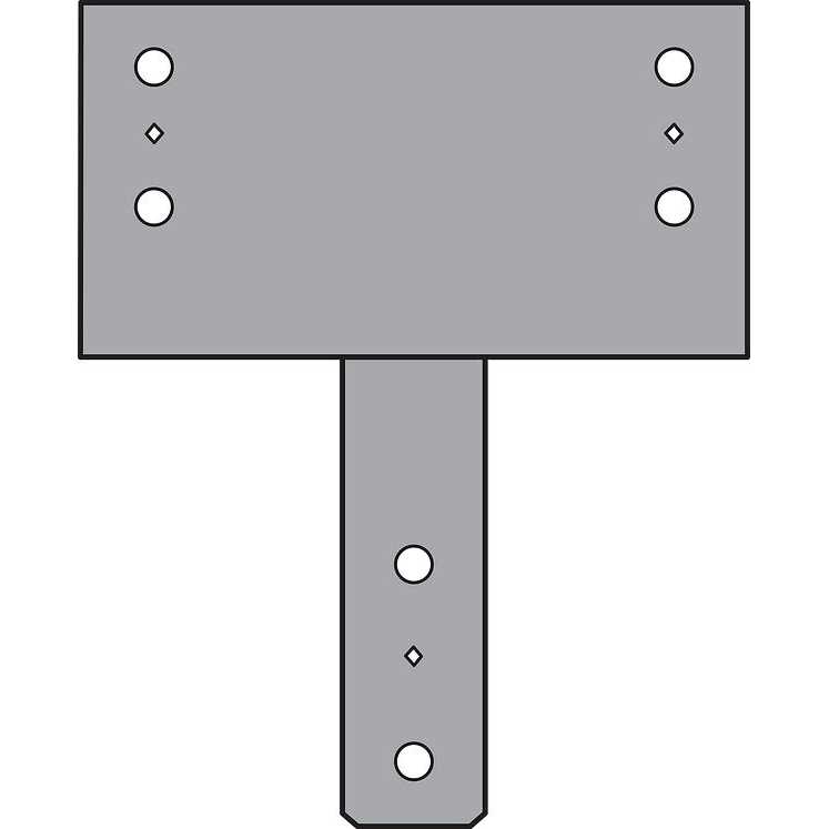 Simpson CCQ66SDS2.5ROT Column Cap w/SDS Screws - Zenithce