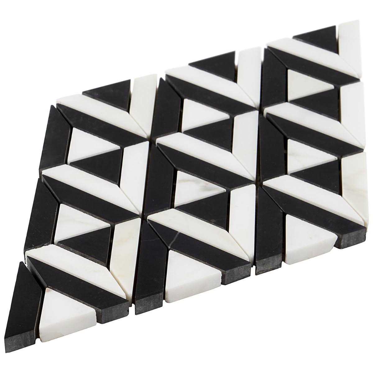 Florey Random Sized Marble Random Mosaic Wall & Floor Tile Ivy Hill Tile - Zenithce
