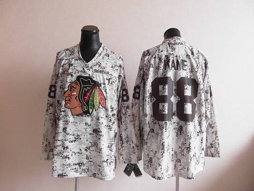 Blackhawks #88 Patrick Kane Camouflage Stitched Jersey - Zenithce