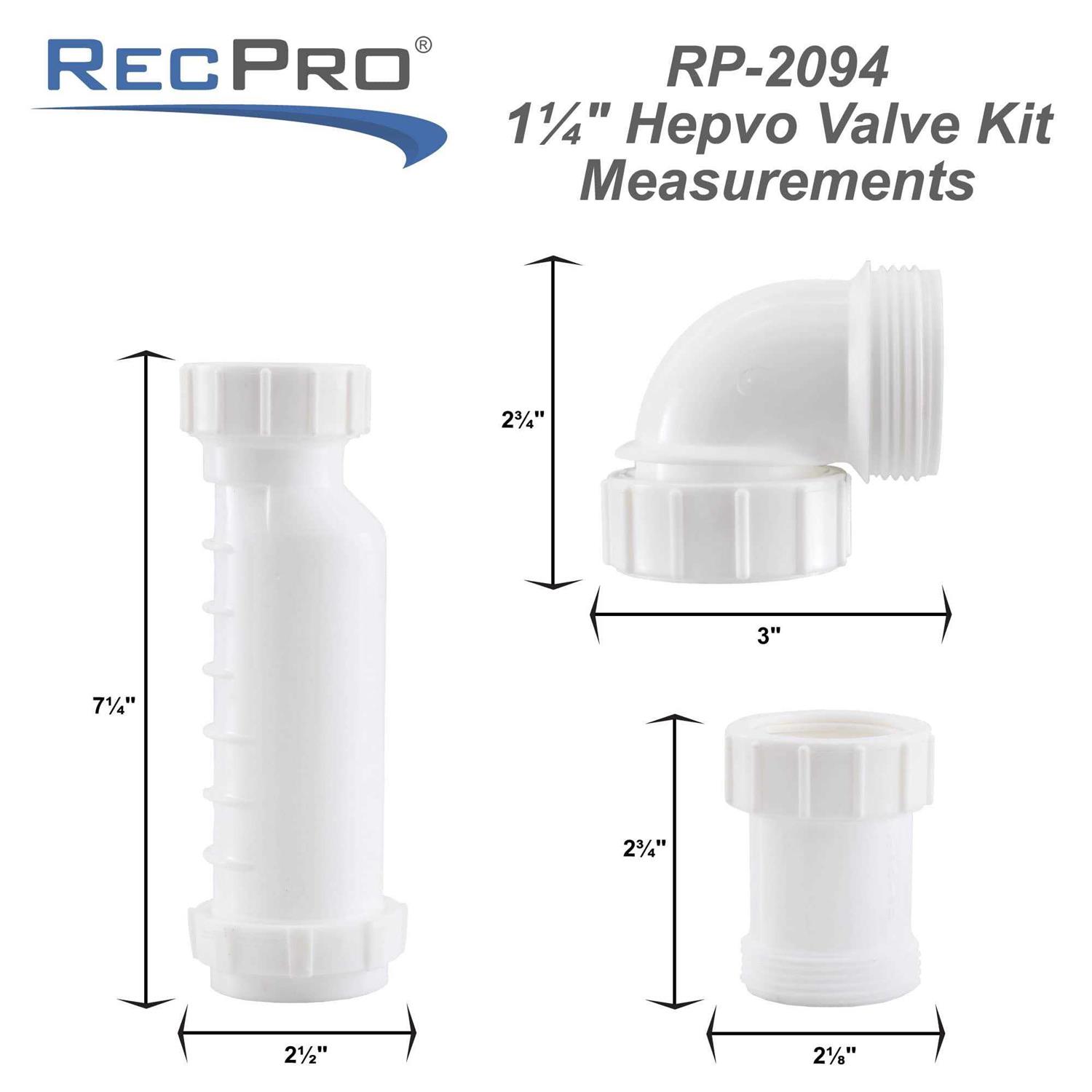 RV Waterless P Trap Self Sealing to Prevent Foul Odors - Zenithce