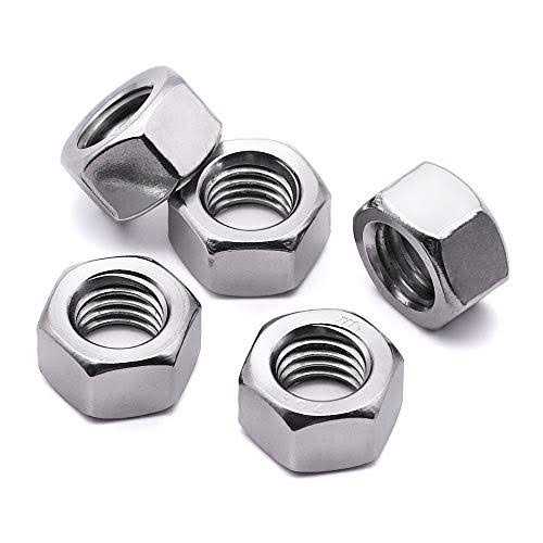 Stainless Steel Finished Hex Nut 304 Stainless Steel 18-8 Hexagon Nut - Zenithce