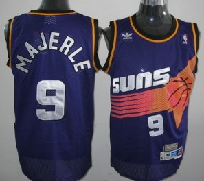 Phoenix Suns #9 Dan Majerle Purple Swingman Throwback Jersey - Zenithce