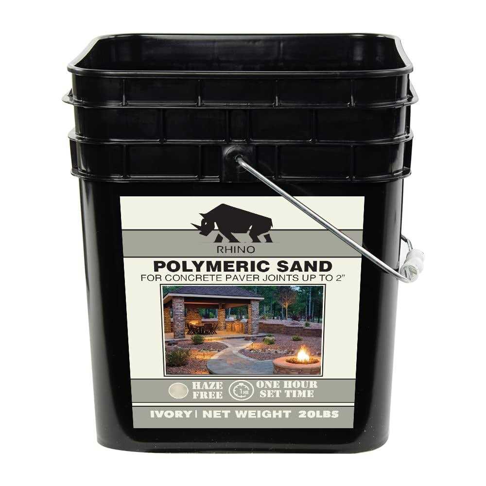 Rhino Power Bond Plus Polymeric Sand for Pavers and Stone Joints up to a Maximum of 2 inches - Zenithce