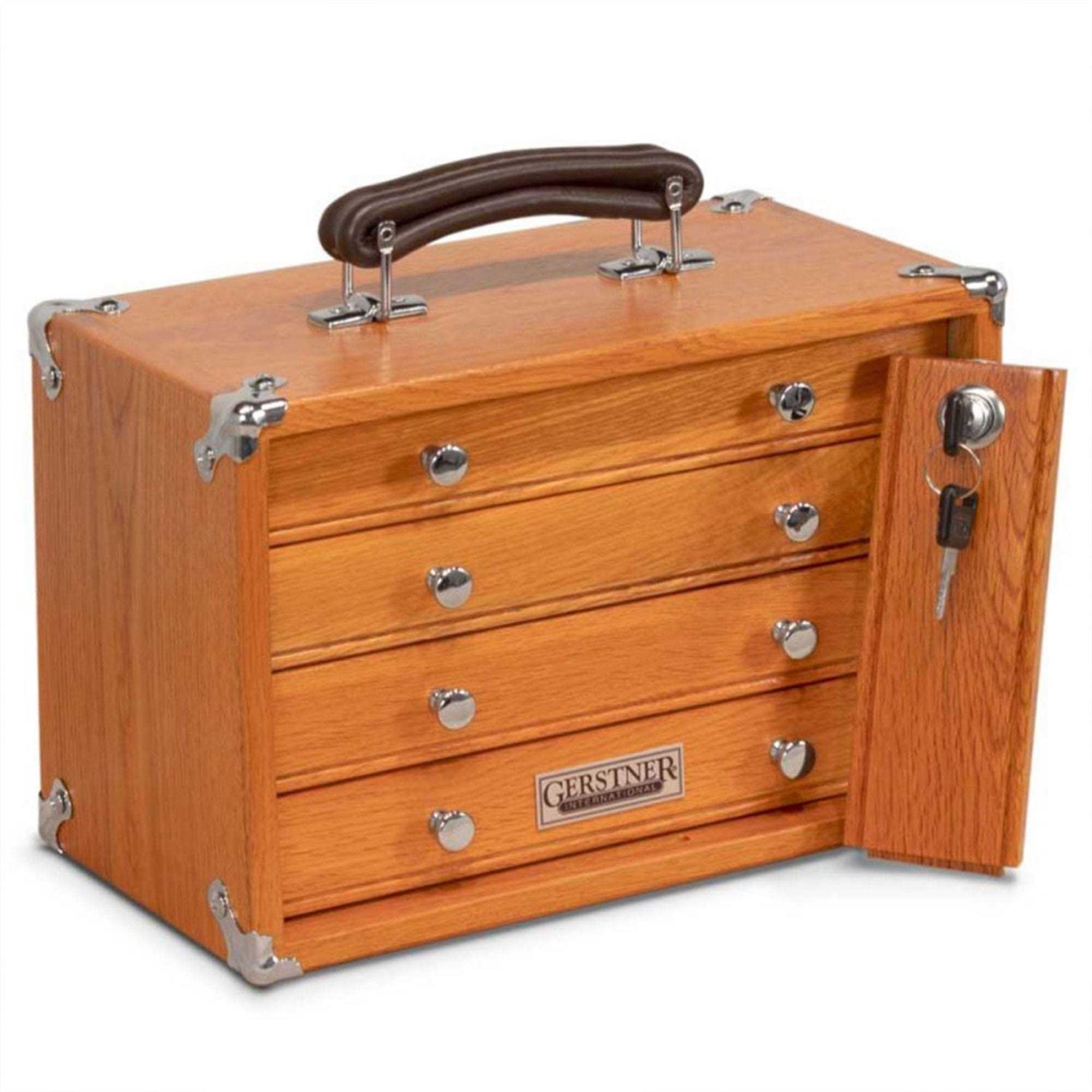 Gerstner International Oak 11-Drawer Chest - Zenithce