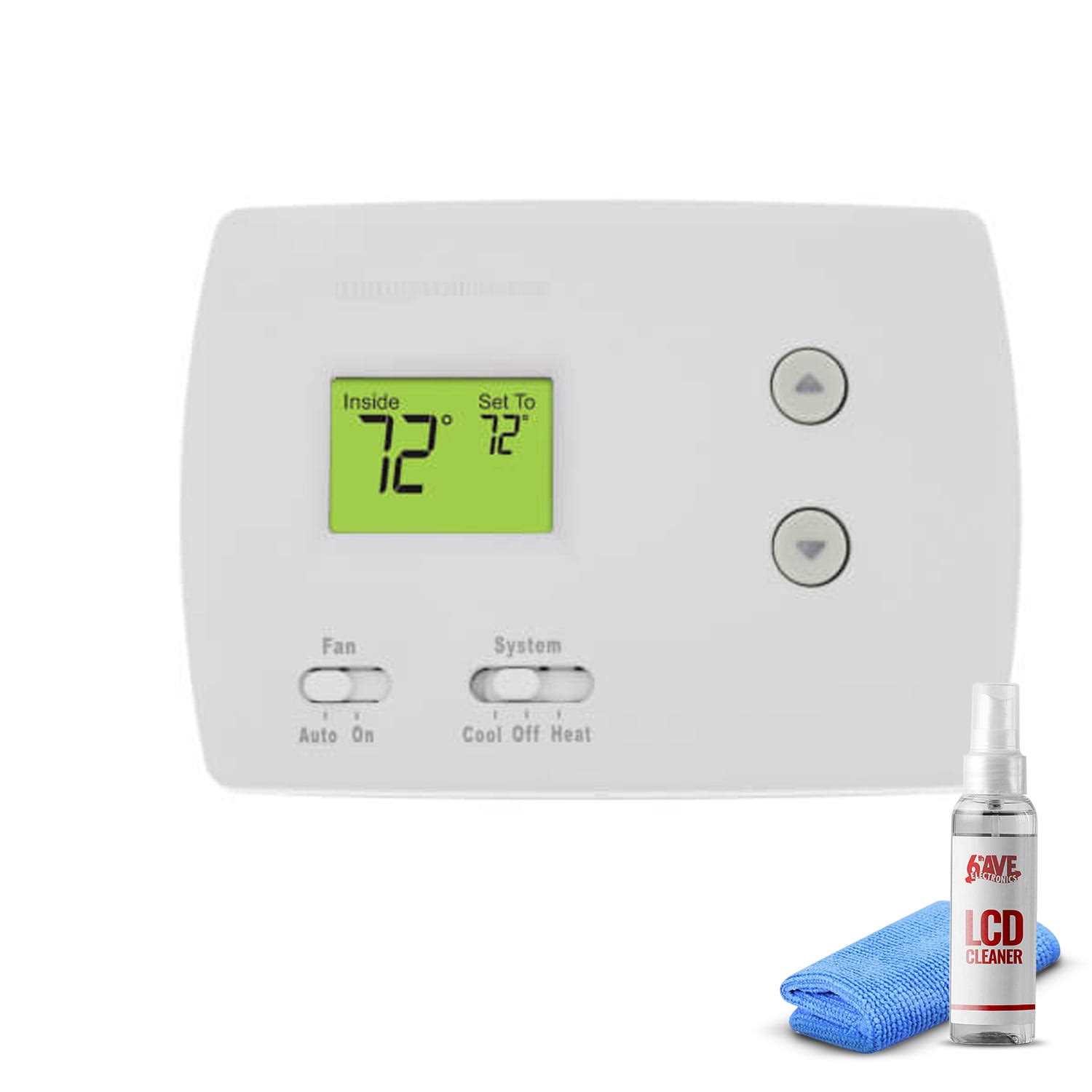Honeywell Pro TH3110D1008 Non-Programmable Digital Thermostat - Zenithce