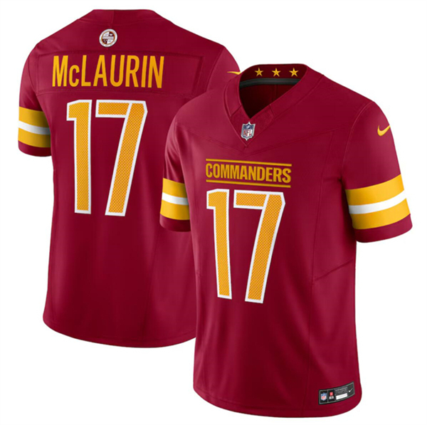 Washington Commanders #17 Terry McLaurin Burgundy 2024 F.U.S.E. Vapor Limited Stitched Jersey - Zenithce