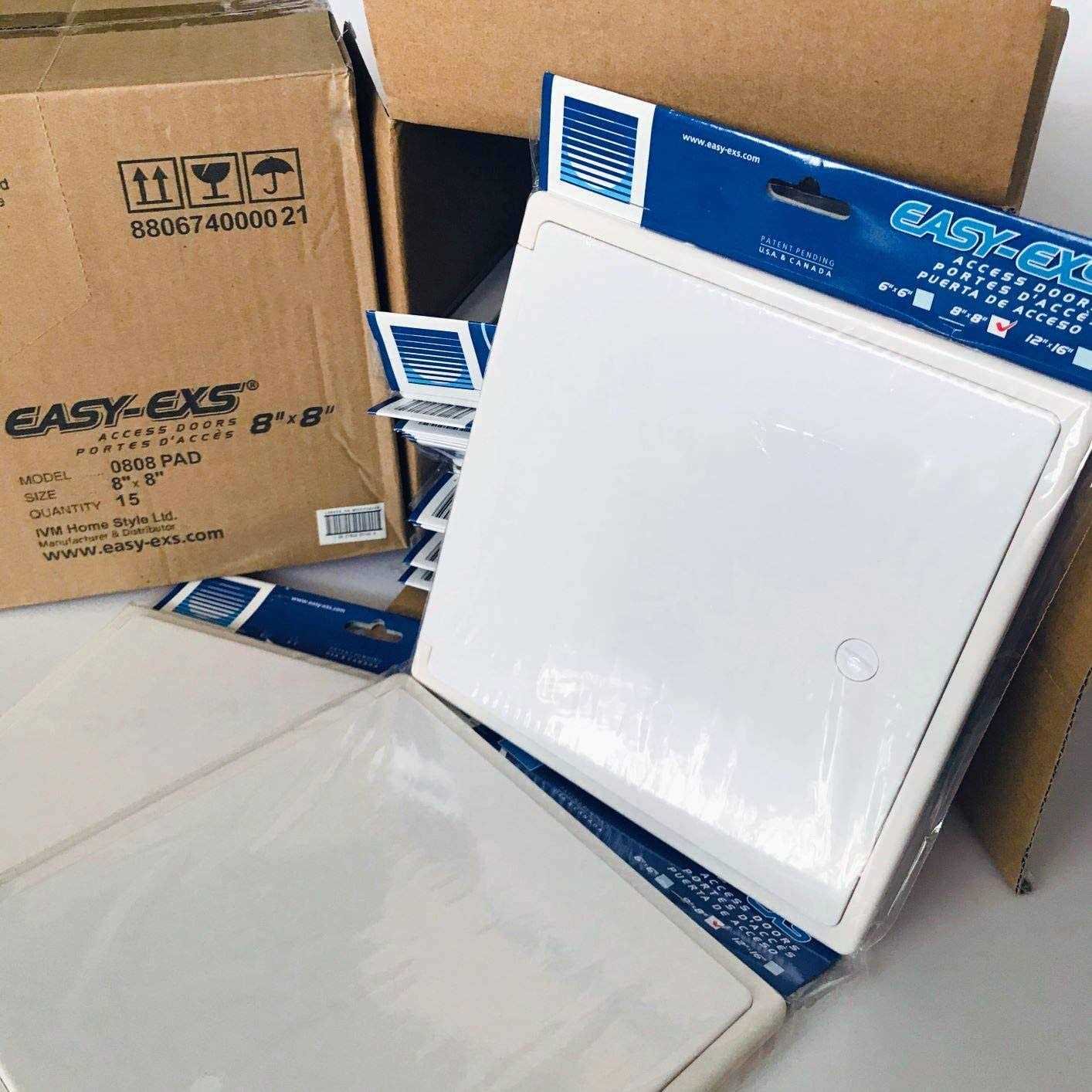 Easy-exs Access Panel Door Plastic White - Zenithce