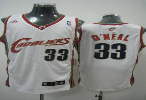 JERSEYS Cleveland Cavaliers #33 LeBron Oneal Swingman white Jersey - Zenithce